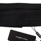 Dolce & Gabbana Black Silk Women Waist Cummerbund