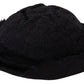 Dolce & Gabbana Black Cotton Wide Brim Shade Hat