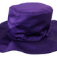 Dolce & Gabbana Purple Silk Stretch Top Hat