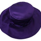 Dolce & Gabbana Purple Silk Stretch Top Hat