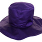 Dolce & Gabbana Purple Silk Stretch Top Hat