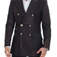 Dolce & Gabbana Multicolor Patchwork Stripes SICILIA Blazer