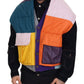 Dolce & Gabbana Multicolor Patchwork Denim Button Down Jacket