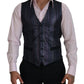 Dolce & Gabbana Multicolor Waistcoat Formal Vest