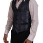 Dolce & Gabbana Multicolor Waistcoat Formal Vest