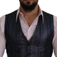 Dolce & Gabbana Multicolor Waistcoat Formal Vest