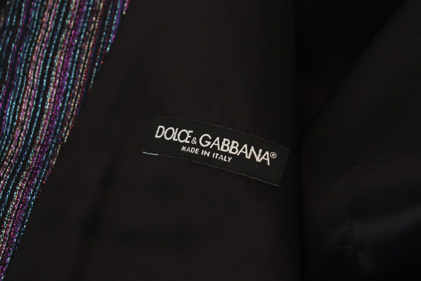 Dolce & Gabbana Multicolor Waistcoat Formal Vest