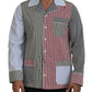 Dolce & Gabbana Multicolor Patchwork Cotton Long Sleeves Shirt