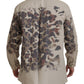 Dolce & Gabbana Beige Camouflage Cotton Long Sleeves Shirt