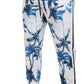 Dolce & Gabbana White Palm Tree Print Men Trouser Pants