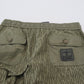 Dolce & Gabbana Green Striped Cargo Zipper Leg Men Trouser Pants