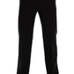 Dolce & Gabbana Black Men Straight Trouser Cotton Pants