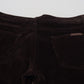 Dolce & Gabbana Brown Corduroy Men Casual Trouser Pants