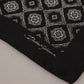 Dolce & Gabbana Elegant Geometric Silk Square Scarf