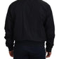 Dolce & Gabbana Black Logo Bomber Jacket