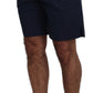 Dolce & Gabbana Blue Chinos Cotton Stretch Casual Shorts