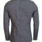 Dolce & Gabbana Gray Brown GOLD Slim Fit Shirt