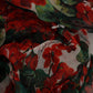 Dolce & Gabbana Red Floral Geranium A-line Dress