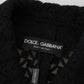 Dolce & Gabbana Classic Button Down Knitted Long Jacket