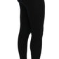 Dolce & Gabbana Black Slim Fit Women Cashmere Pants