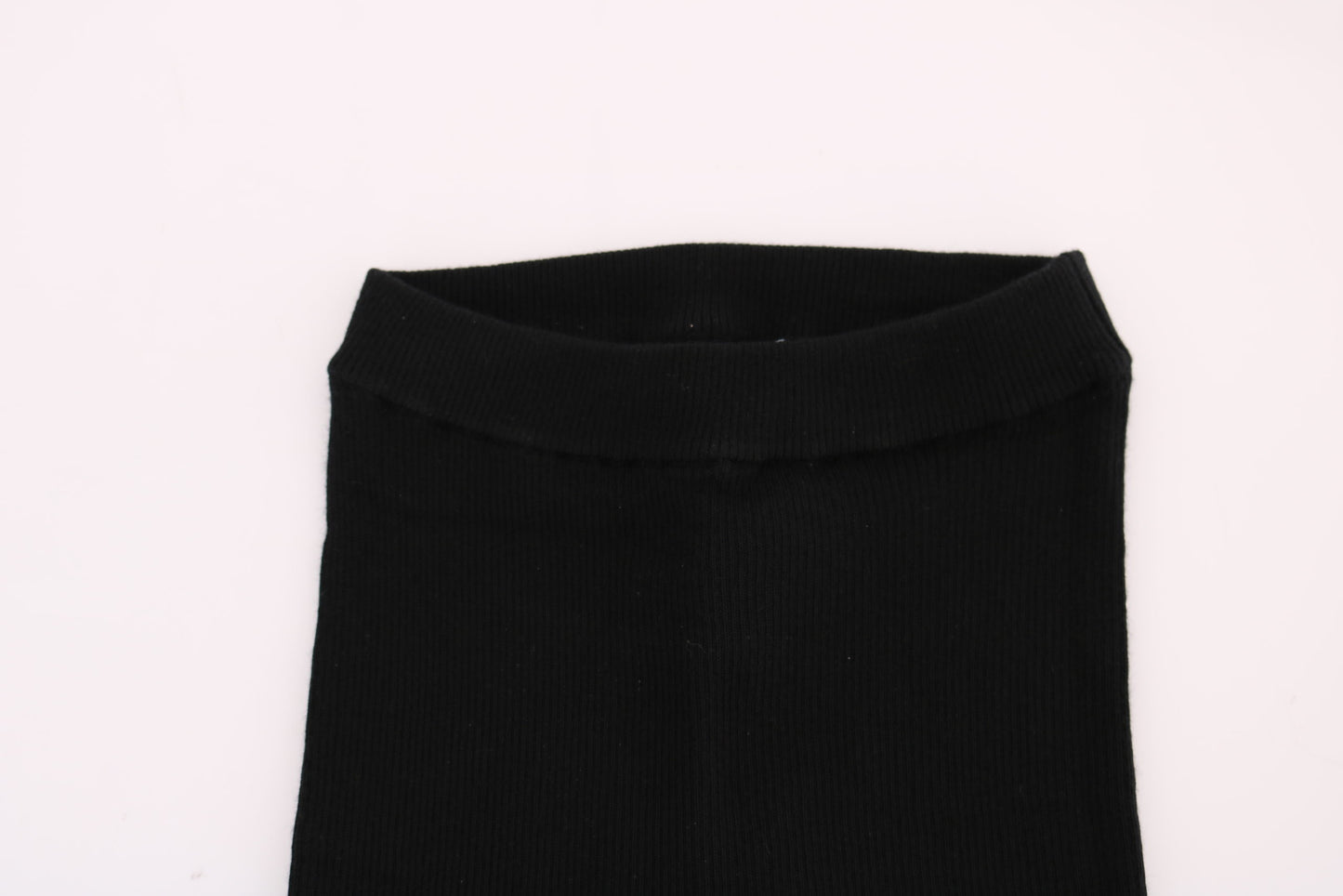 Dolce & Gabbana Black Slim Fit Women Cashmere Pants