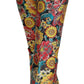 Dolce & Gabbana Multicolor Floral Women Flared Pants