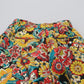 Dolce & Gabbana Multicolor Floral Women Flared Pants