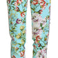 Dolce & Gabbana Multicolor Floral Sweatpants Pants