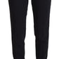 Dolce & Gabbana Black High Waist Women Pants