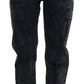 Dolce & Gabbana Black Washed Cotton High Waist Denim Jeans