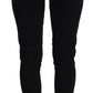 Dolce & Gabbana Black Cotton Skinny Mid Waist Denim Jeans