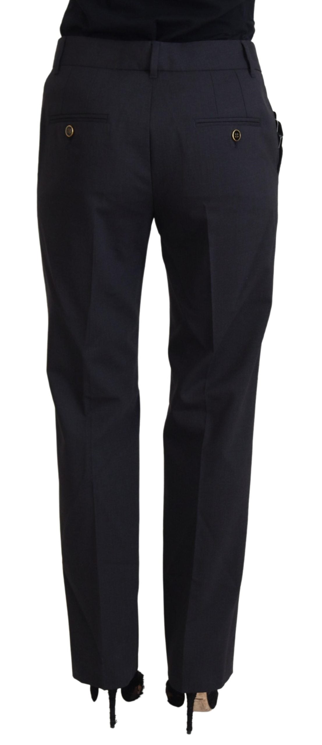 Dolce & Gabbana Grey Women Formal Tapered Pants