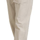 Dolce & Gabbana Beige Cotton Women Cargo Pants