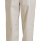 Dolce & Gabbana Beige Cotton Women Cargo Pants