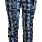 Dolce & Gabbana Multicolor Patchwork Cotton Denim Jeans