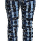 Dolce & Gabbana Multicolor Patchwork Cotton Denim Jeans