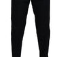 Dolce & Gabbana Black Chino Formal Cotton Pants