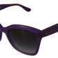 Dolce & Gabbana Purple Acetate Square Full Rim DG4240 Sunglasses