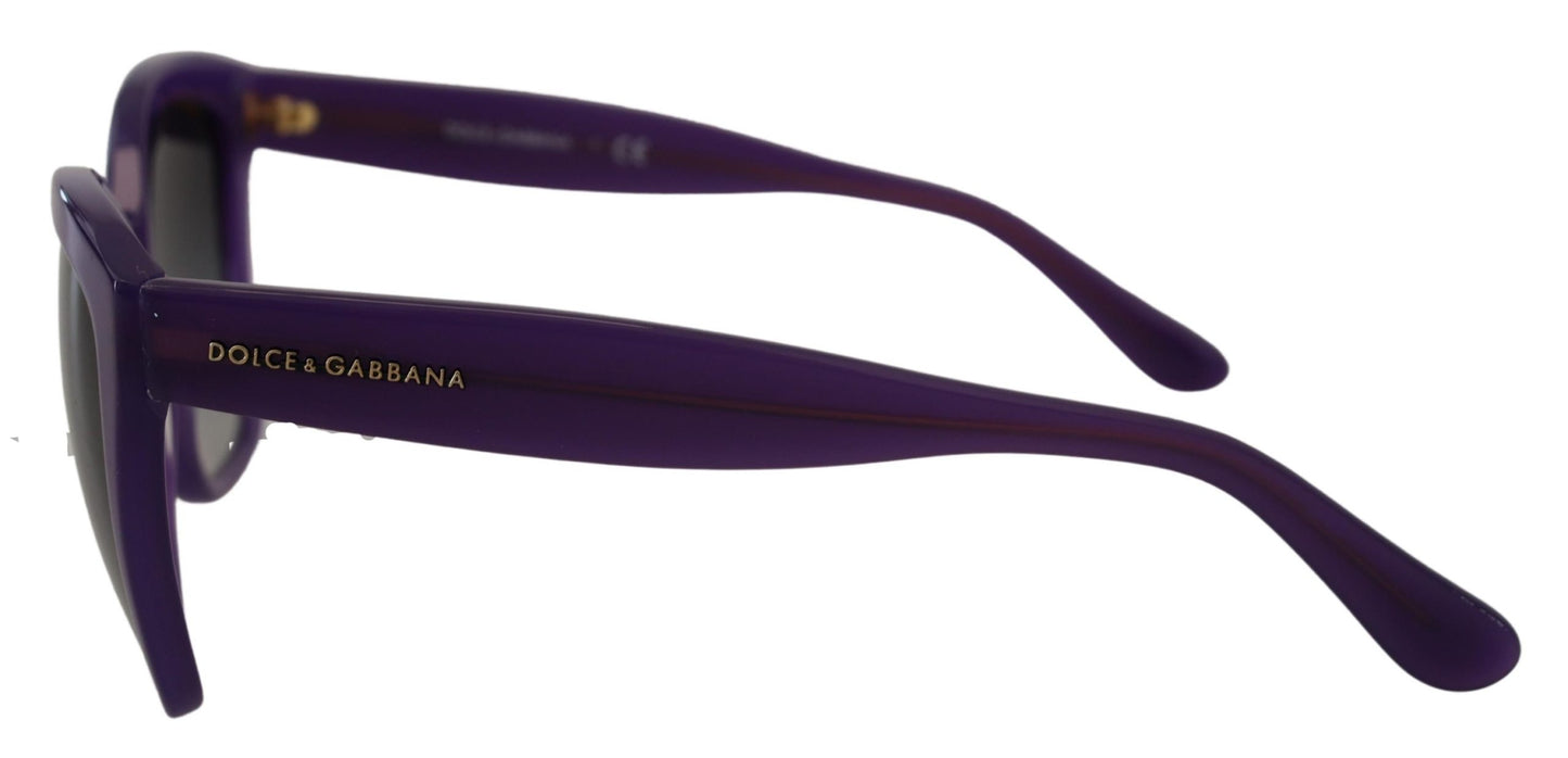 Dolce & Gabbana Purple Acetate Square Full Rim DG4240 Sunglasses