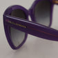 Dolce & Gabbana Purple Acetate Square Full Rim DG4240 Sunglasses