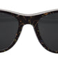 Dolce & Gabbana Black Bird Square Full Rim Acetate DG4284 Sunglasses