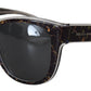 Dolce & Gabbana Black Bird Square Full Rim Acetate DG4284 Sunglasses