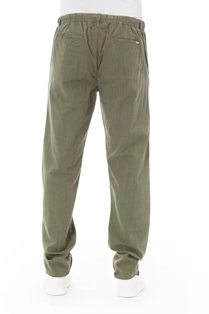 Baldinini Trend Army Cotton Jeans & Pant