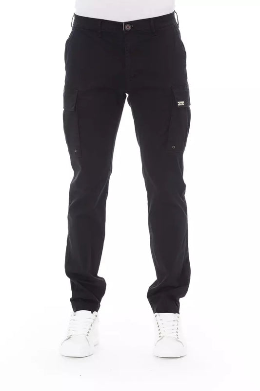 Baldinini Trend Black Cotton Jeans & Pant