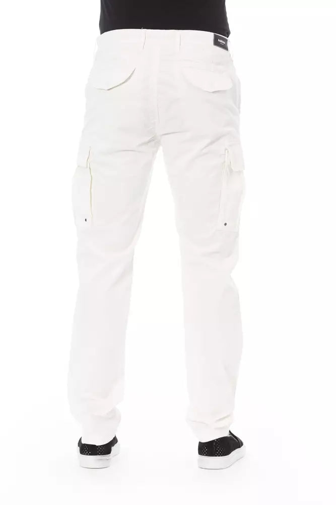 Baldinini Trend White Cotton Jeans & Pant