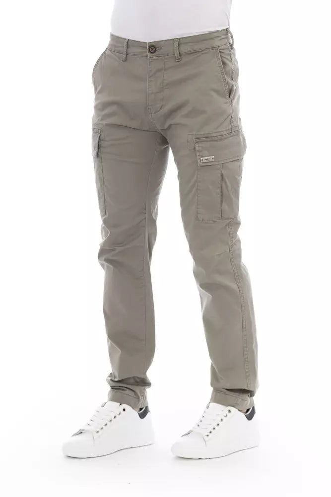 Baldinini Trend Beige Cotton Jeans & Pant