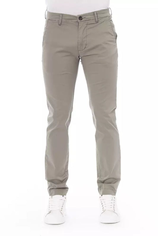 Baldinini Trend Beige Cotton Jeans & Pant