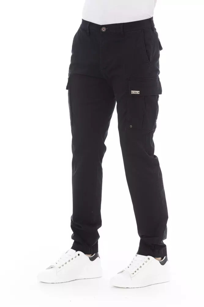 Baldinini Trend Black Cotton Jeans & Pant