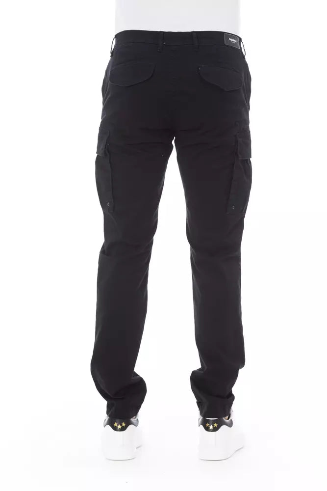 Baldinini Trend Black Cotton Jeans & Pant