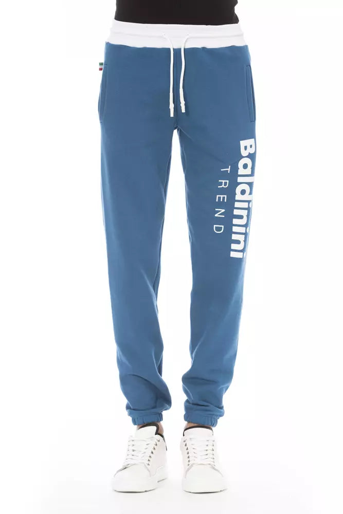 Baldinini Trend Blue Cotton Jeans & Pant